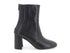 Melluso donna stivaletti con tacco in pelle nera Z867-217964
